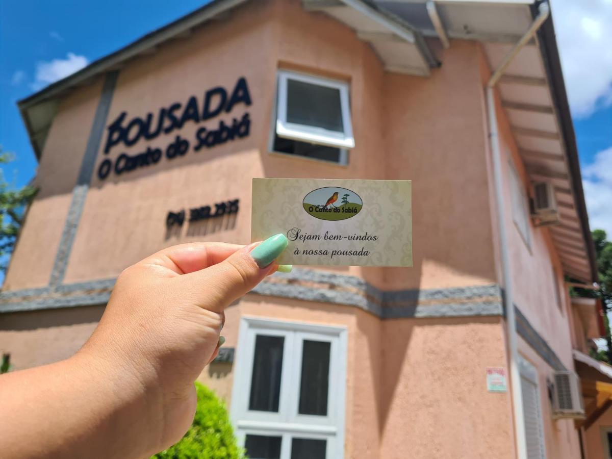 Pousada O Canto Do Sabia Canela Εξωτερικό φωτογραφία